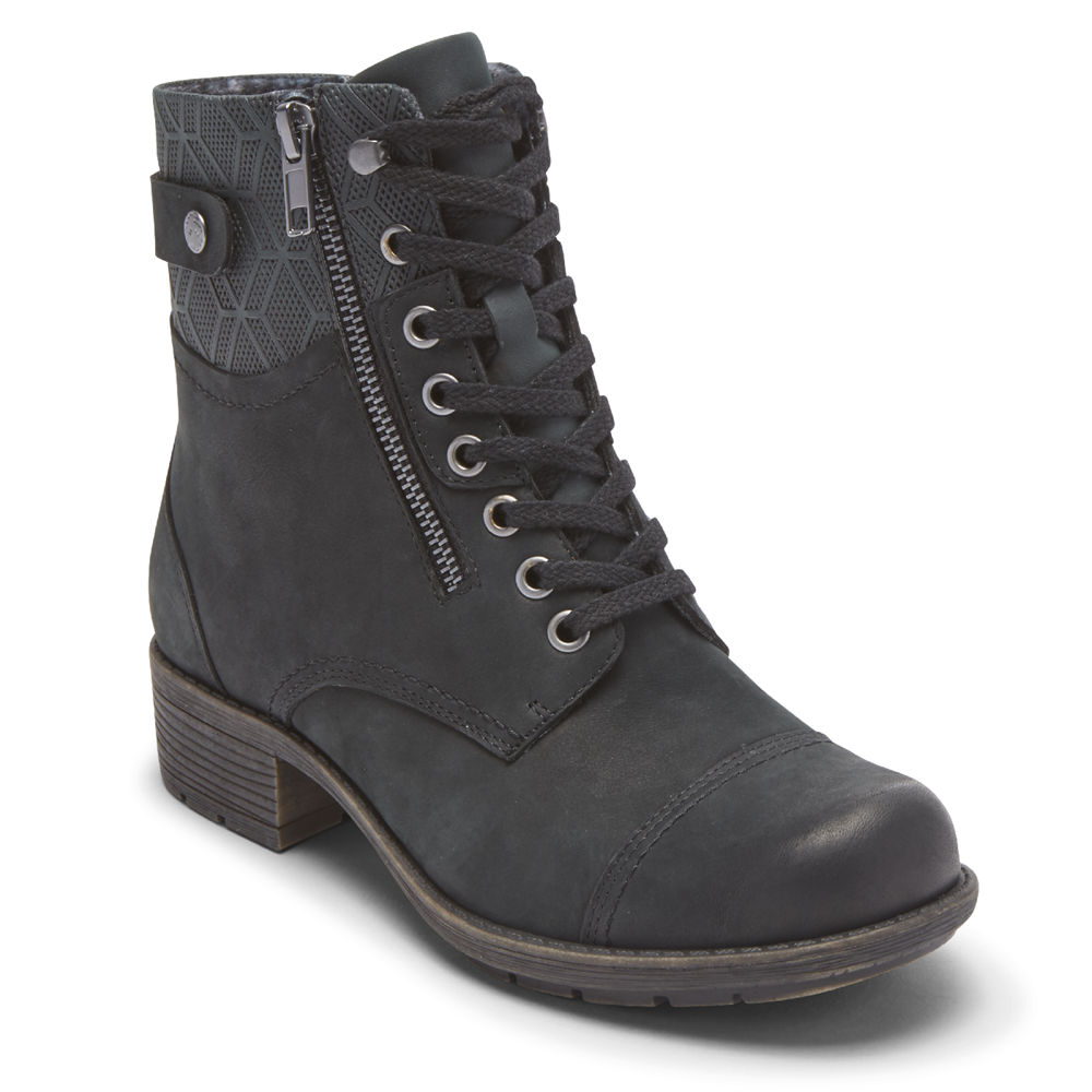 Botas Rockport Mulher Pretas - Cobb Hill Alessia Bethany 2 - 16483UYDG